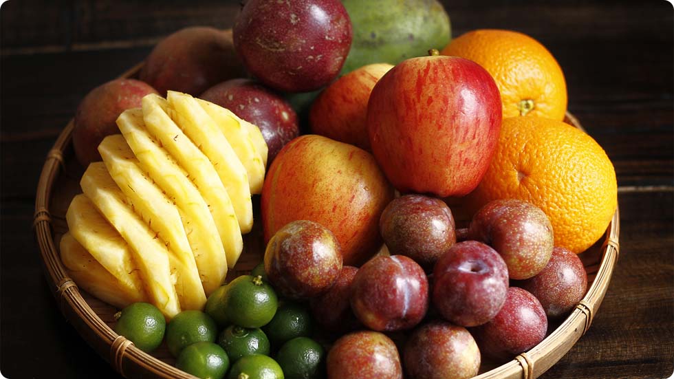 frutas tropicais do Vietnã